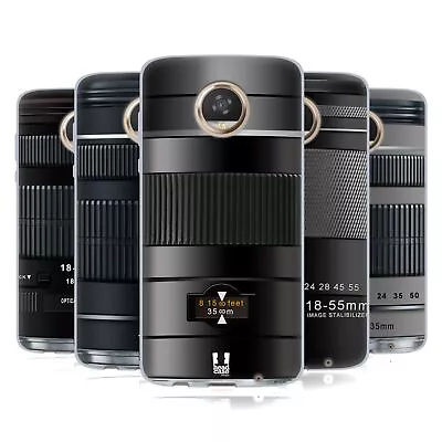 FUNDA DE GEL SUAVE CON LENTE DE CÁMARA HEAD CASE DESIGNS PARA TELÉFONOS MOTOROLA Foto 1 de 4