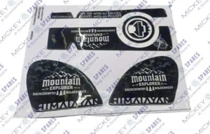 Fit For ROYAL ENFIELD HIMALAYAN COMPLETE FUEL TANK PAD STICKER PROTECTOR SET - Picture 1 of 2