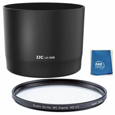 JJC LH-88B Lens hood for Canon RF 600mm f/11 is STM Lens EOS R6 R5 RP R ET-88B - Image 1 of 4