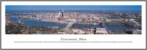 Cincinnatti Panoramic Print / Poster by Blakeway - Picture 1 of 1