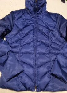 Kenneth Cole Reaction Blue Down Puffer Jacket - Size Small 18" P2P - Picture 1 of 6