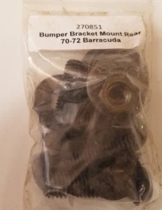 fits 70 71 72 Cuda Rear Bumper Bracket to Frame Bolt Kit NEW - Picture 1 of 1