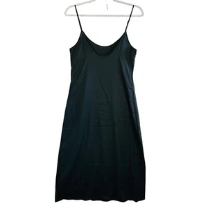 Abito slip Banana Republic XS Petite nero Y2K Lingeriecore Fairy Grunge morbido - Foto 1 di 6