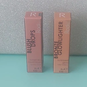 Rodial Bronze Glowlighter Sunkissed Glow & Blush Drops Sunset Kiss 2g BNIB - Picture 1 of 8