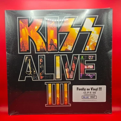 KISS ALIVE III Blue Sealed with Hype Sticker No. 0541 Foto 1 de 2