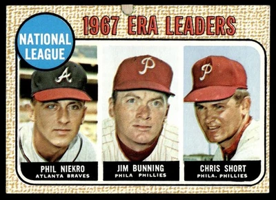 1968 Topps Era Leaders #7 - Imagem 1 de 2