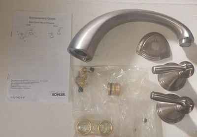 KOHLER  T398 - 4- BN  Faucet READ DESC - Image 1 of 4