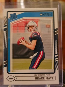 2024 Donruss Drake Maye Rated Rookie Card RC #379 New England Patriots - Picture 1 of 2