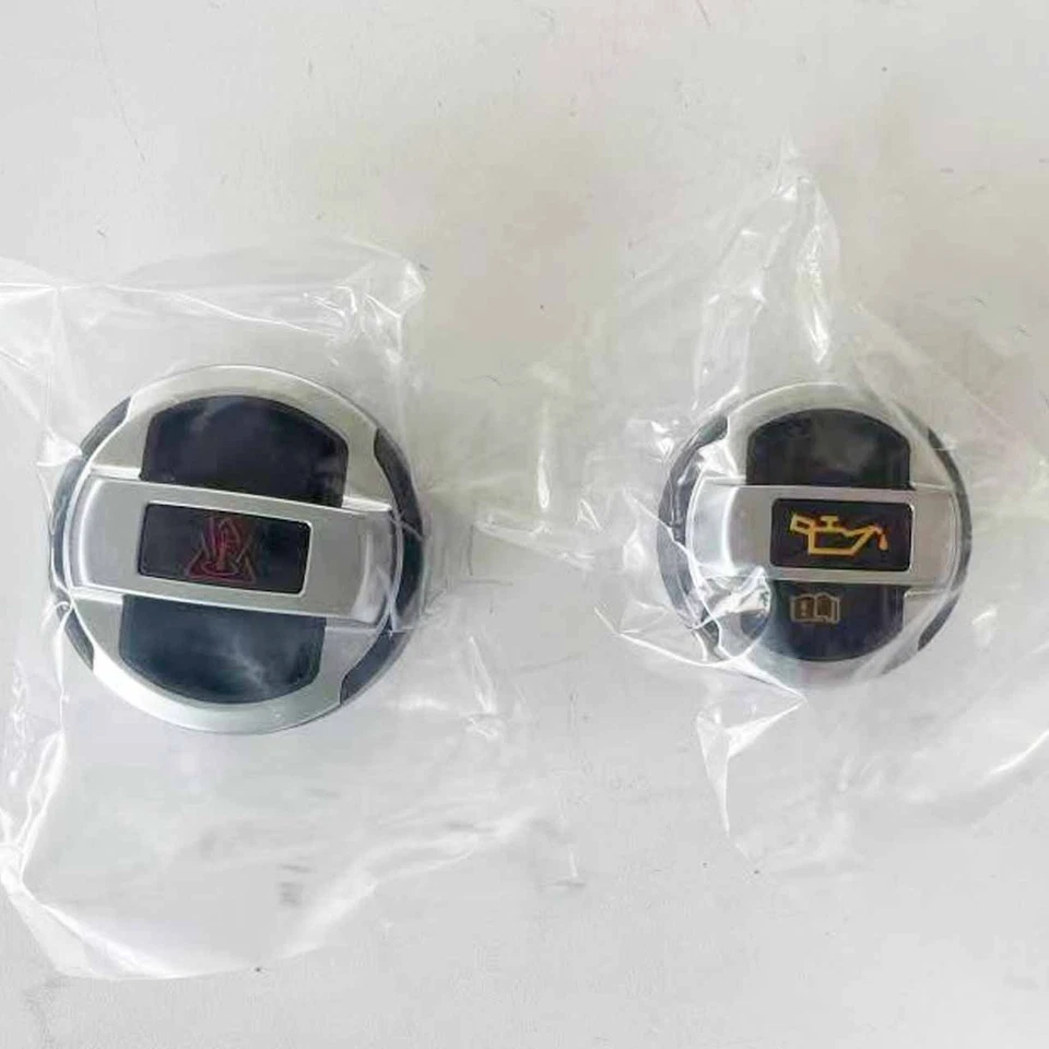 1Pair Oil Filler Cap Retrofit Coolant Expansion Tank Lid 420103485B Fits Audi R8 - Image 1 of 4