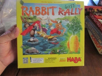 2016 HABA Board Game Rabbit Rally -  AMAZING CONDITION! Wooden - Image 1 of 4