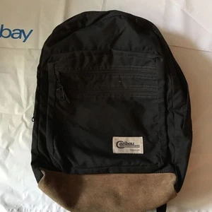 Vintage Caribou Mountaineering Backpack Black - Picture 1 of 4