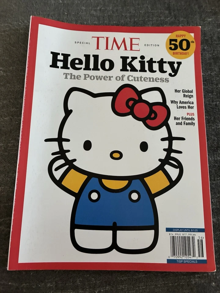 Hello Kitty The Power Of Cuteness 50 Th Birthday  2024 Time Magazine - Image 1 of 1