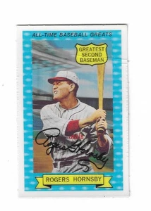 1970 Rold Gold Brezels ALL-TIME BASEBALL GREAT Rogers Hornsby #2 1 Crack - Bild 1 von 2