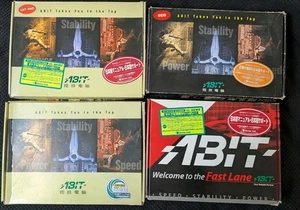 Lot Of 4 ABIT & Asus Motherboards - Not Working - Picture 1 of 9