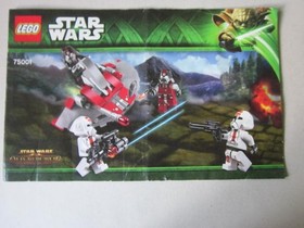 Lego Instructions Instruction Star Wars 75001