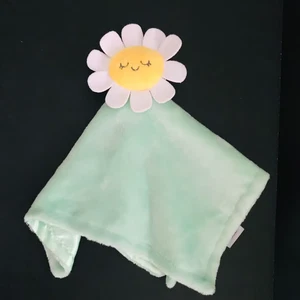 Sleepy Daisy Lovey Flower Rattle Soft Children’s Apparel Baby Security Blanket - Picture 1 of 12