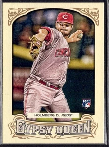 2014 Topps Gypsy Queen David Holmberg Rookie Cincinnati Reds #290 - Picture 1 of 2