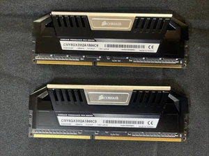 Corsair Vengeance Pro Series 8 GB 2x4GB 1866MHz 1.50v Ver8.22 CMY8GX3M2A 1866C9 - Picture 1 of 2