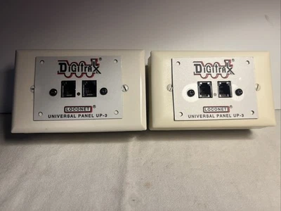 Two Digitrax Loconet Universal Panel UP-3 Untested - Image 1 of 4