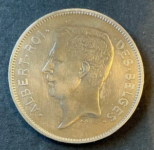 Belgium - Albert I - Very nice rare 20 francs/4 belgas 1931 FR (1) - pos B - Picture 1 of 2