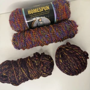 Lion Brand Homespun Auslaufgarn und Löwenmarke Wolle einfach dick & schnell - Bild 1 von 6