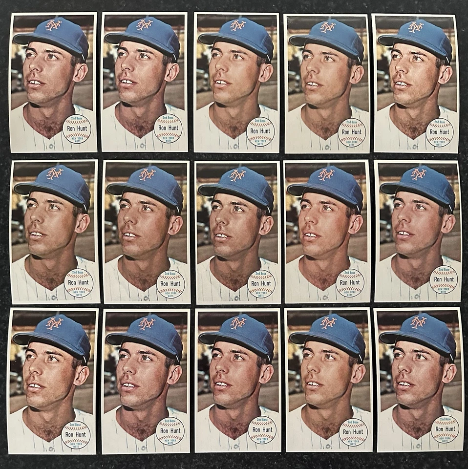 1964 Topps Giants - Ron Hunt #6 EX (many available) - Image 1 of 1
