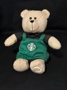 Starbucks 2016 Winter Bearista Bär mit grüner Schürze Limited Edition Kollektion - Bild 1 von 3