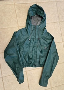 Columbia Shortie Hooded Rain Jacket - Windbreaker- Size L ~ Fishing/Hiking - Picture 1 of 7