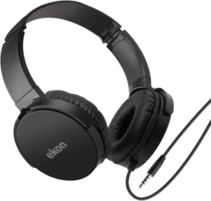 Cuffie On-Ear a Filo per TV, AUX Jack 3.5Mm, Cavo Da 5 Metri, Padiglioni Imbotti - Foto 1 di 12