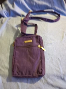 lila Baggallini verstellbarer Riemen mehrere Taschen Reisetasche - Bild 1 von 4
