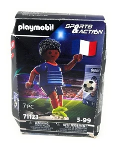 Playmobil Soccer Football Player Set #71123-FRANCE-NEW/OTHER - Picture 1 of 8