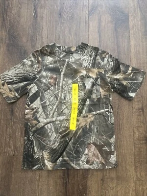 Youth Boys Winchester Camo Tee Shirt Medium Vintage Realtree Hardwoods NWT - Image 1 of 4