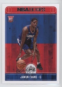2017-18 Panini NBA Hoops Red Back Jawun Evans #289 Rookie RC