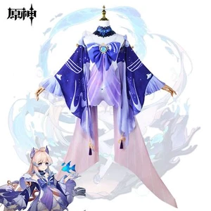 Genshin Impact Sangonomiya Kokomi Cosplay Uniform Costume Women - Picture 1 of 8
