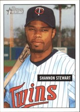 2005 Bowman Heritage Baseball #184 Shannon Stewart Minnesota Twins