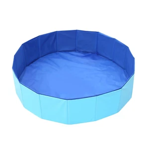 Pet Bath Tub Cat Bath Pool Pet Water Playing Swimming Tub Collapsible Portable C - Picture 1 of 12