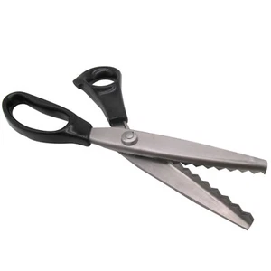 1 PIEZA tijeras serradas y festoneadas, tijeras fuertes y afiladas para tela - Imagen 1 de 16