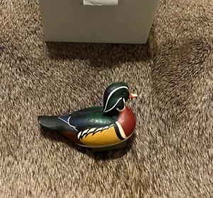 NEW Jett Brunet Ducks unlimited miniature Wood duck 2001 #2 - Picture 1 of 3