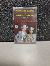 NEW 1994 Chalino Sánchez Y Mercedes Castro – Nuestros Corridos Vol. 2 Cassette