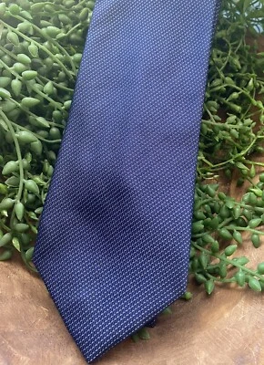 Галстук Tasso Ella темно-синий шелковый галстук - Изображение 1 из 4