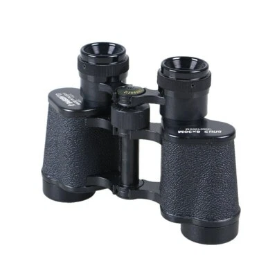 8x30 HD Zoom Handheld Metal Binoculars Retro Telescope Eyepiece Monoculars props - Image 1 of 4