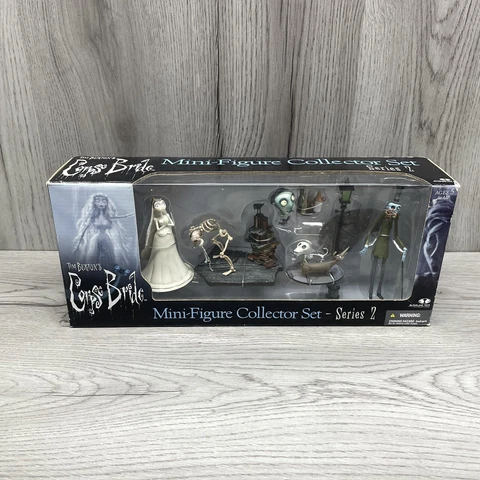 Corpse Bride Mini Figure Collector Set Series 2 McFarland Toys (New) Tim Burton Cover