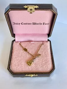 Juicy Couture "World Tour Cllection" Guitar wish necklace - Picture 1 of 12