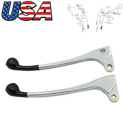 Palanca de manija de embrague de freno XL70 CB100 CB125 175 para Honda XR75 XR80 XR100 XR185 Foto 1 de 4