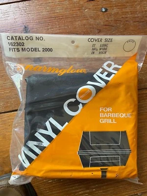 Gas Grill Cover Vinyl 17" x 16" x 18" Charmglow 162302 - Image 1 of 2