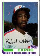 1982 Topps Rowland Office #479 Montreal Expos