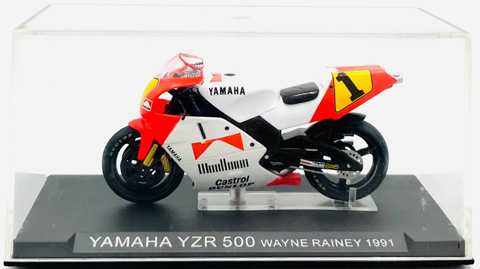 EBOND Modellino Moto Yamaha YZR 500 - Wayne Rainey - 1991 - 1:24 - 0432 - Immagine 1 di 1