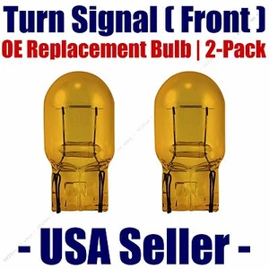 Front Turn Signal/Blinker Light Bulb 2pk Fits Listed Toyota Vehicles 7440NA - Picture 1 of 1