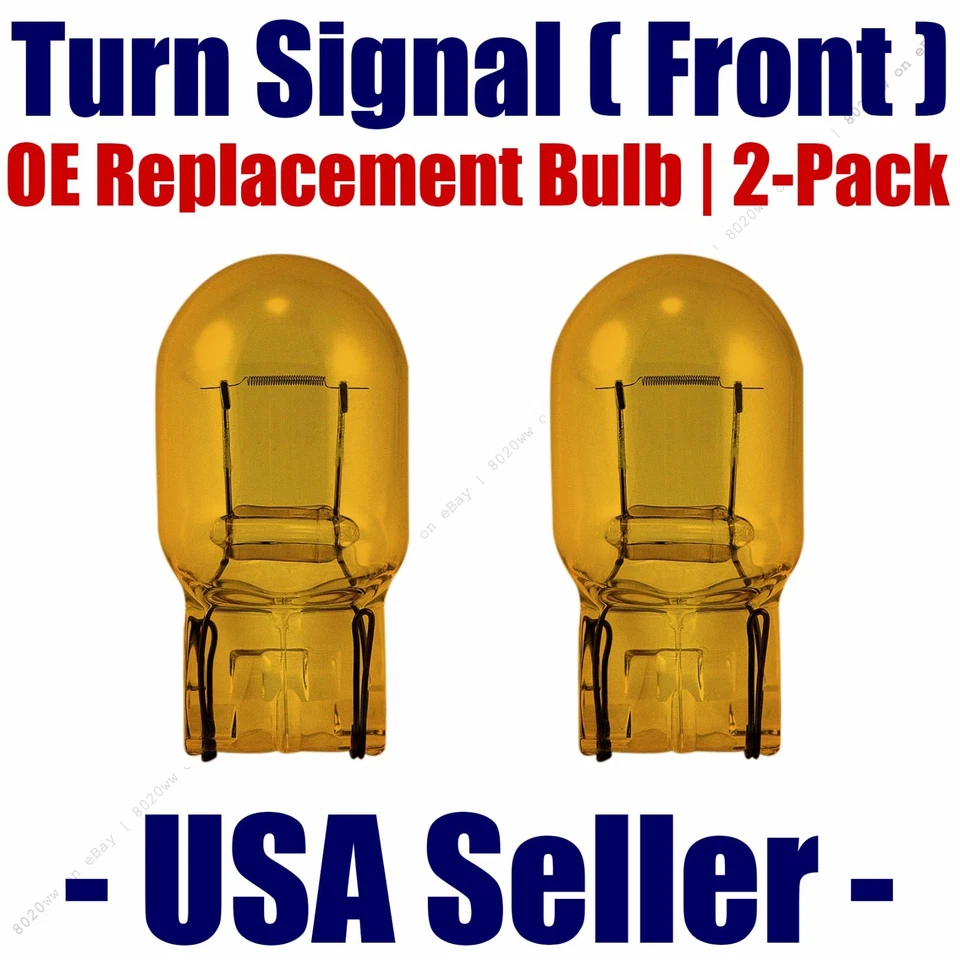 Front Turn Signal/Blinker Light Bulb 2pk Fits Listed Subaru Vehicles 7440NA - Image 1 of 1