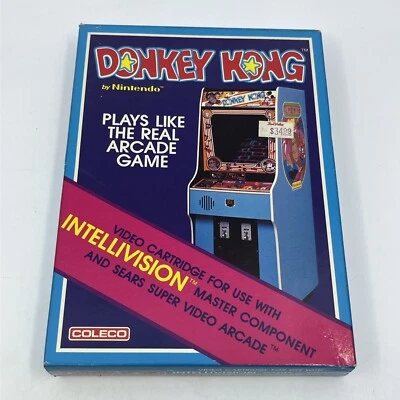 Vtg RARE 1982 Intellivison Donkey Kong Game Coleco #2471 - NEW FACTORY SEALED! - Image 1 of 4
